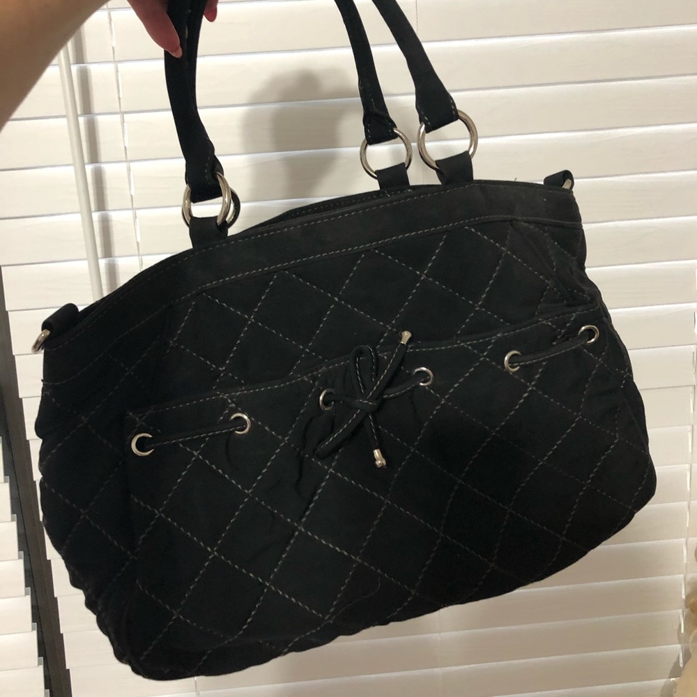 Vera Bradley Black Quilted Purse